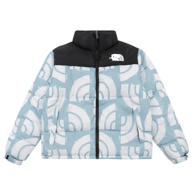 The North Face Nuptse Jacket Abstract Print