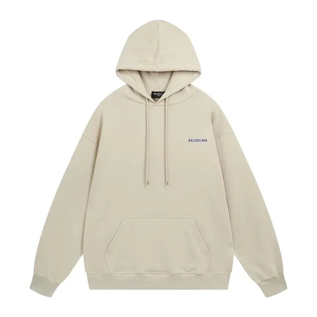 Balenciaga Hoodie Logo Embroidered