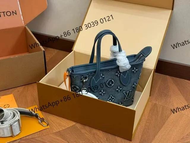 Louis Vuitton LV Trainer Denim Monogram