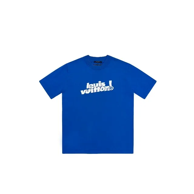 Louis Vuitton Knit T-Shirt LV Logo Print