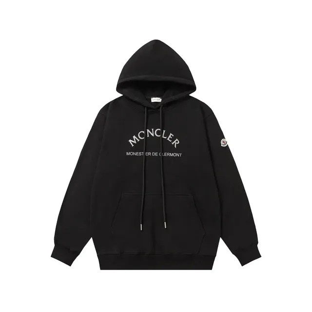 Moncler Hooded Sweatshirt Arch Logo