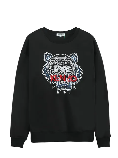 Kenzo Tiger Sweatshirt Embroidered Logo
