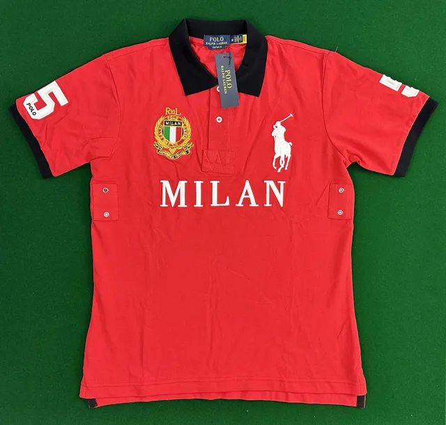 Polo Ralph Lauren × AC Milan Polo Shirt Milan Edition