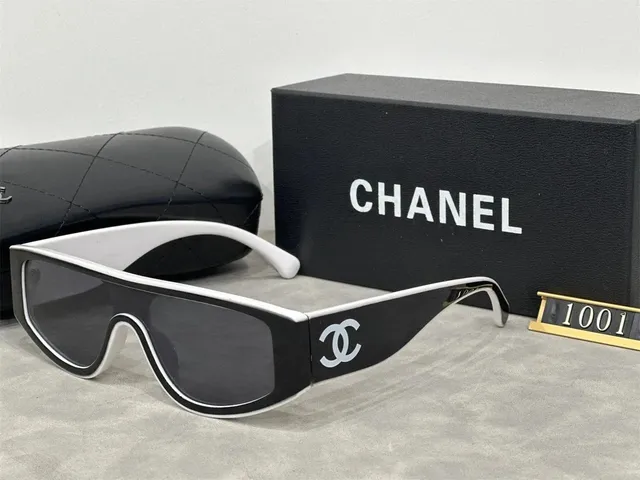 Chanel Shield Sunglasses CC Logo