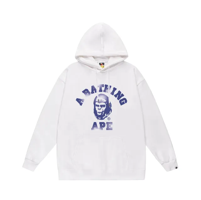 BAPE Shark Hoodie Purple Ape Head