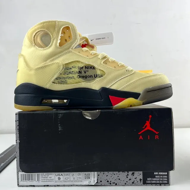 AJ5联名奶油白帆黄蝉翼 DH8565-100