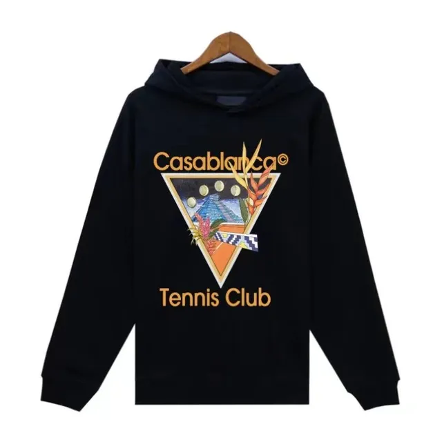 Casablanca Hoodie Tennis Club Graphic