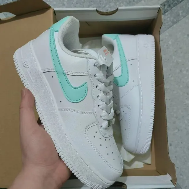 Nike Air Force 1 Low Mint Green Swoosh