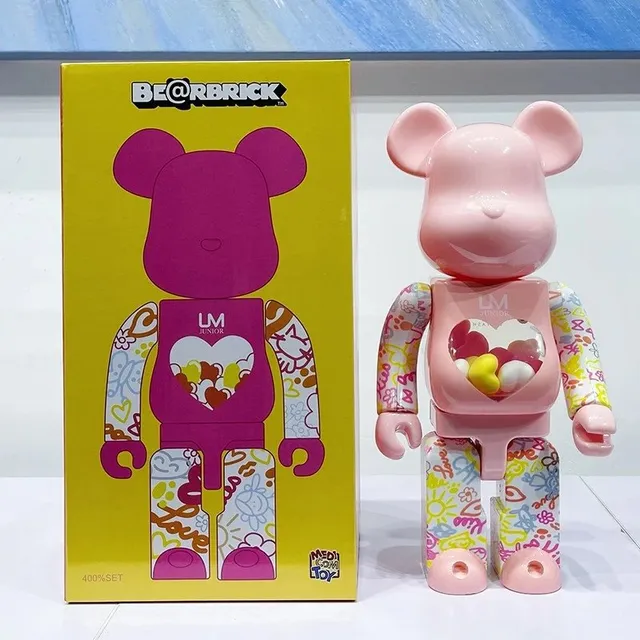 Be@rbrick Bearbrick 400% LM Junior Heart Candy