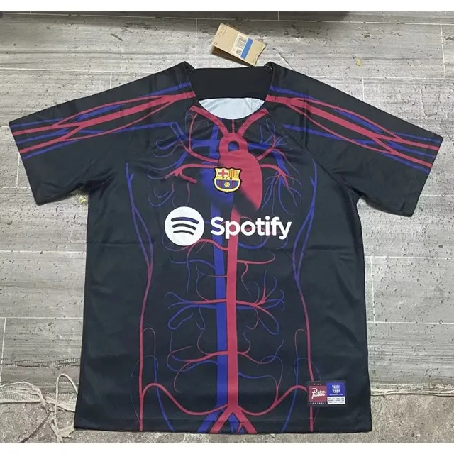 FC Barcelona Third Kit Anatomical血管 Print