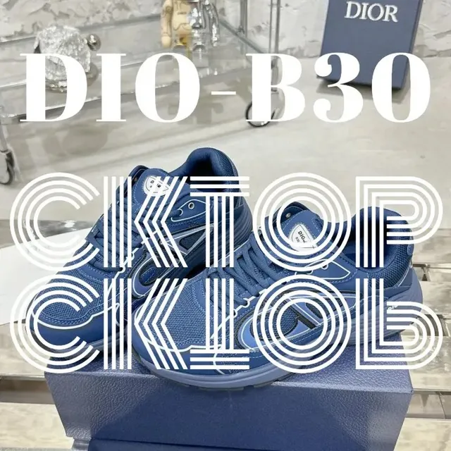 Dior B30 Blue Mesh