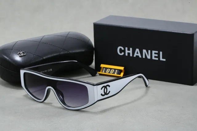 Chanel Shield Sunglasses CC Logo