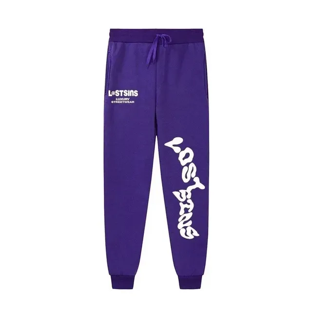Lostsins Joggers Logo Print