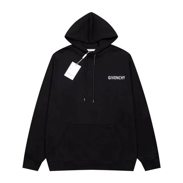 Givenchy Logo Hoodie White Logo