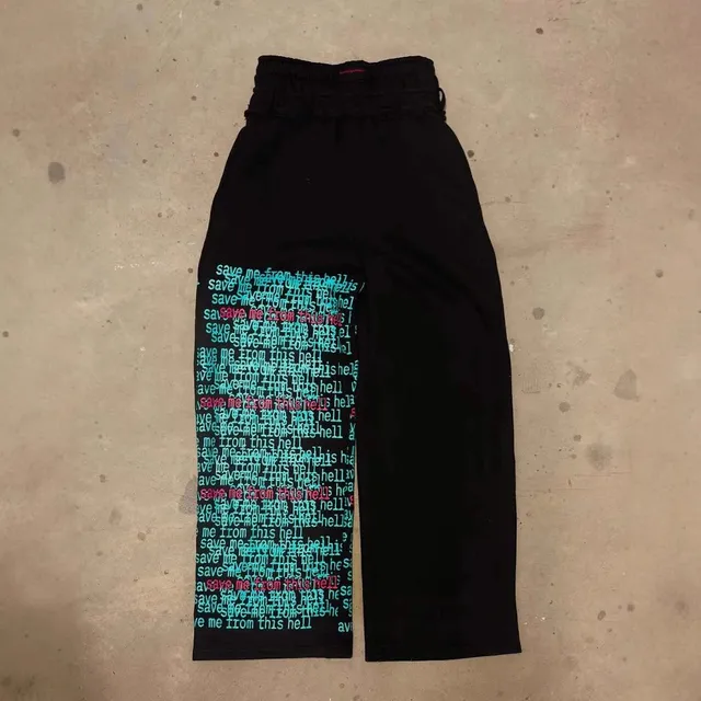 Printed Joggers Save Me From This Hell