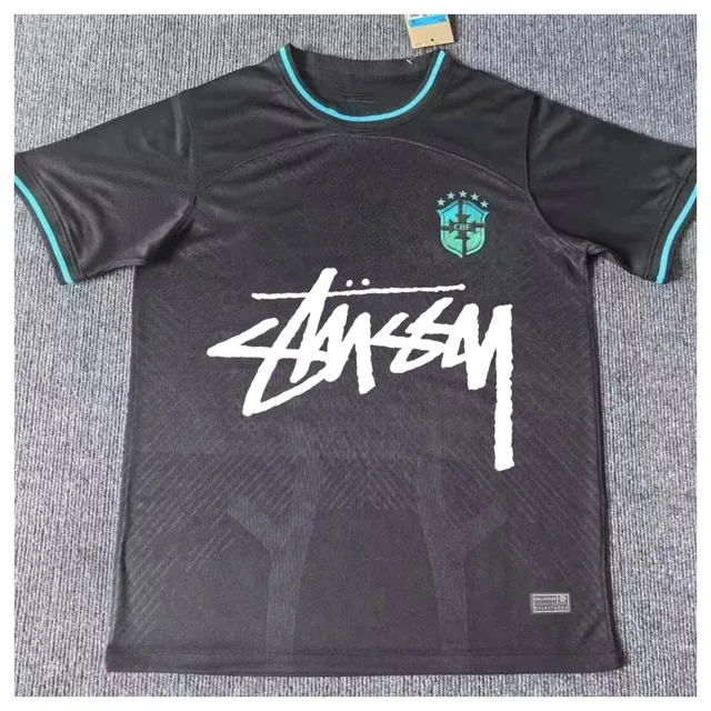 Stüssy × Brazil National Team CBF Jersey Stussy x Brazil
