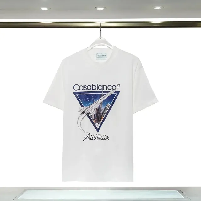 Casablanca Graphic T-Shirt Concorde Print