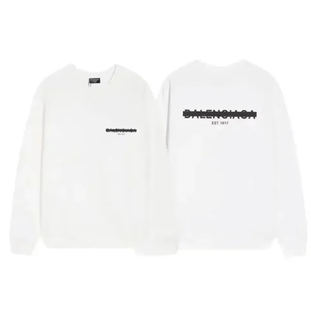 Balenciaga Crewneck Sweatshirt Logo Print