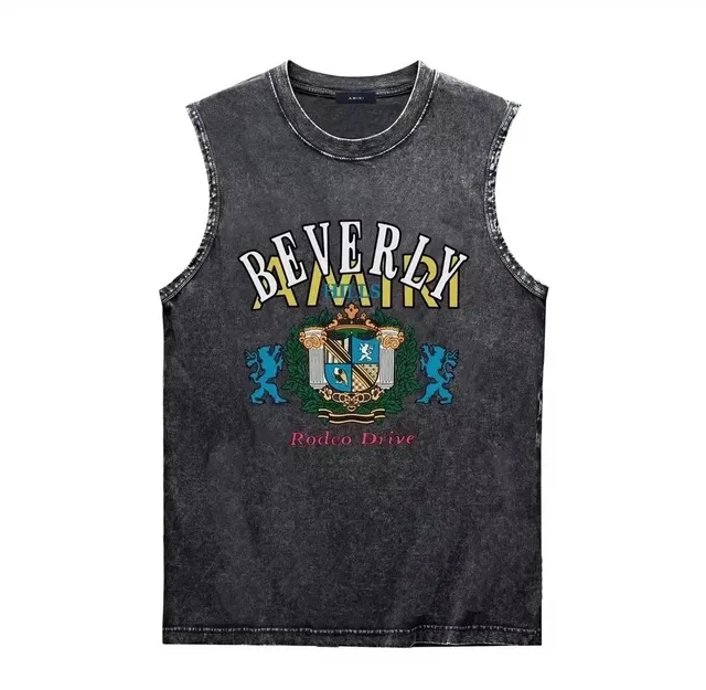 Amiri Sleeveless Tee Beverly Hills Graphic