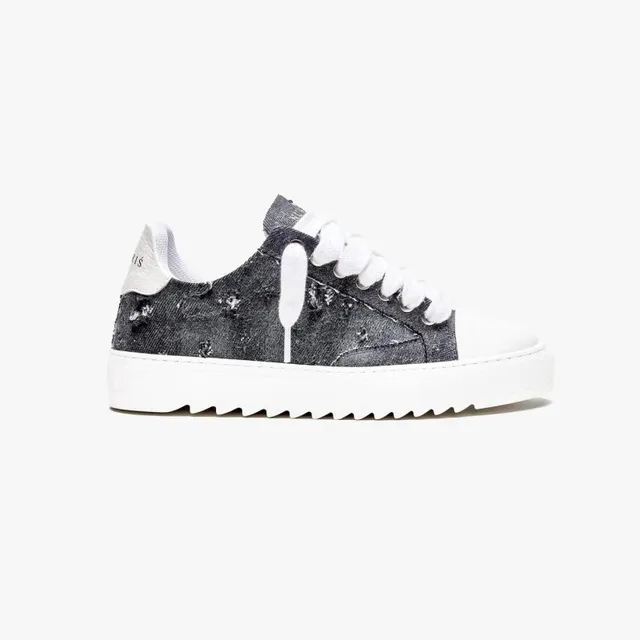 Maison Margiela Future Low-Top Distressed Denim