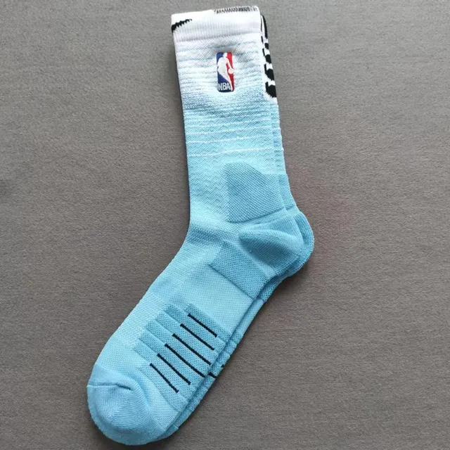 Nike NBA Crew Sock Light Blue/White