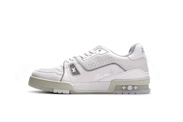 Louis Vuitton LV Trainer White Monogram Signature