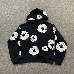 Off-White Flower Hoodie Floral Print