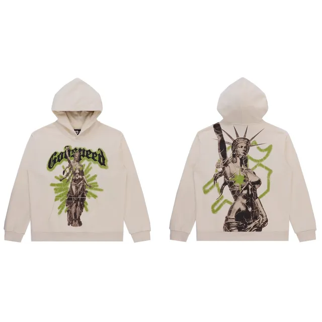 Hoodie Statue of Liberty Print