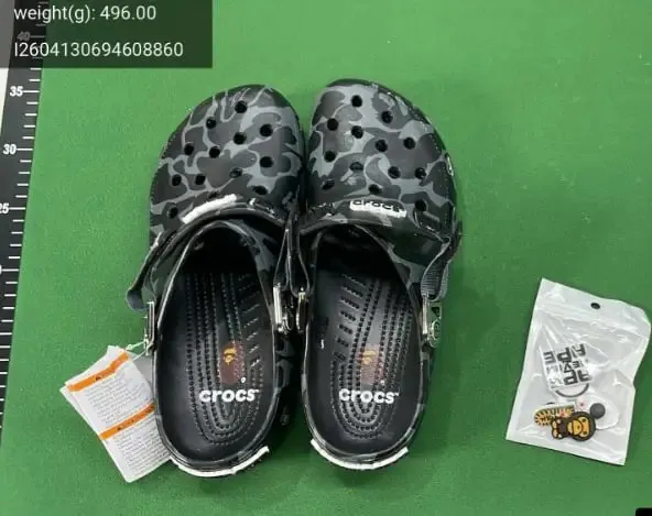 Crocs-3(迷彩黑)