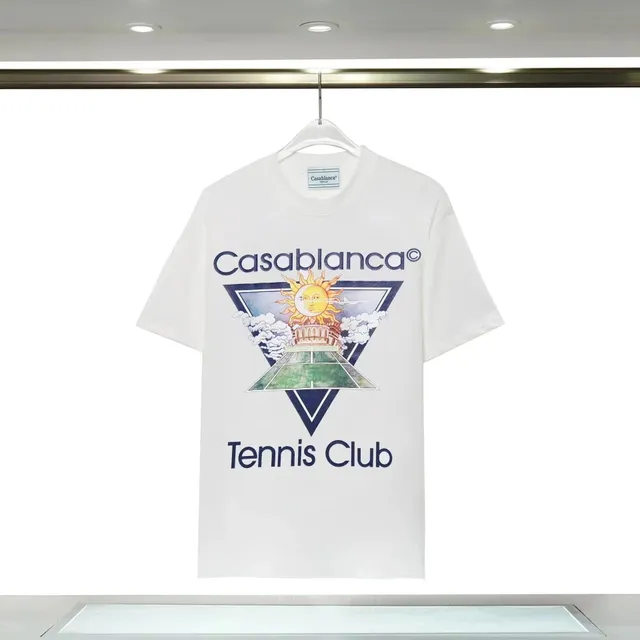 Casablanca Tennis Club Tee Sun Graphic
