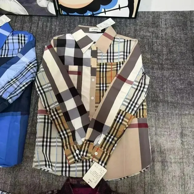 Burberry Patchwork Shirt Classic Check Patchwork