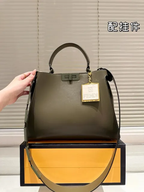 Fendi Baguette Olive Green