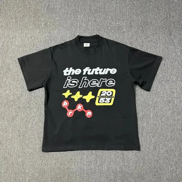Broken Planet Graphic Tee The Future Is Here