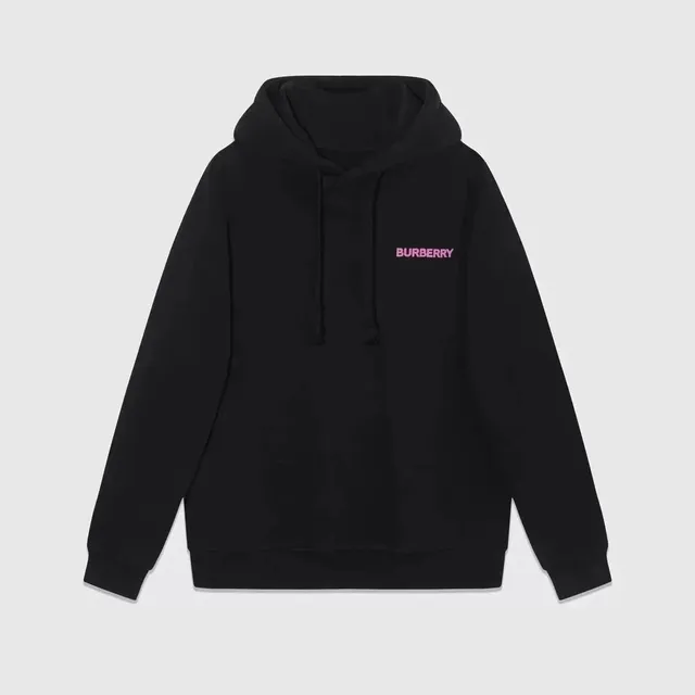Burberry Hoodie Pink Logo