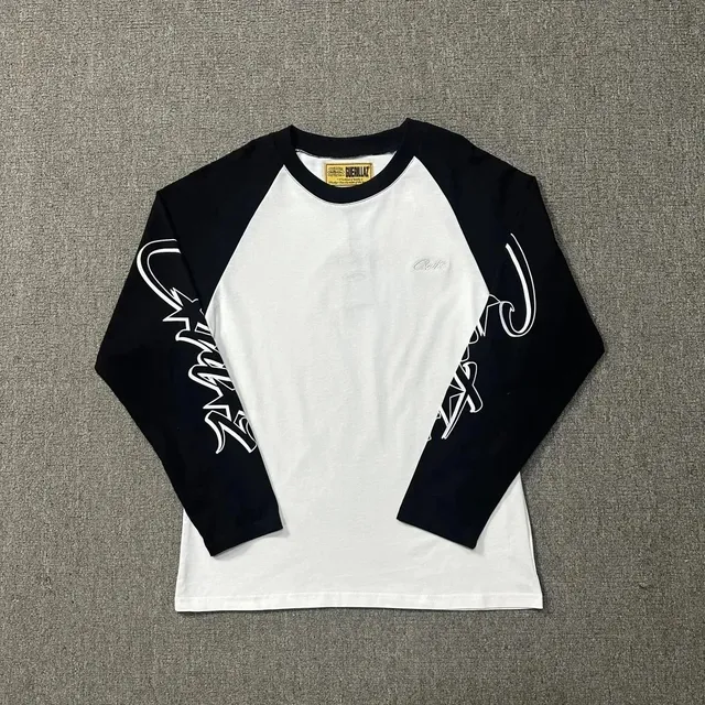 Corteiz Raglan Long Sleeve Tee Script Sleeve Print