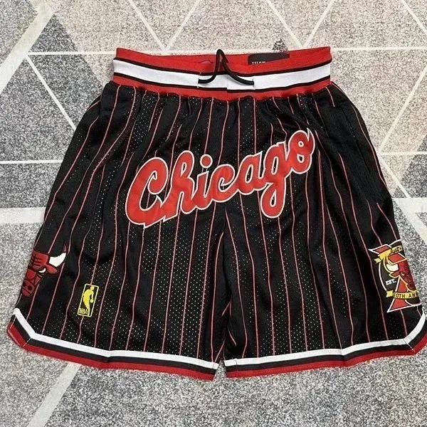 NBA Chicago Bulls Mesh Shorts Pinstripe