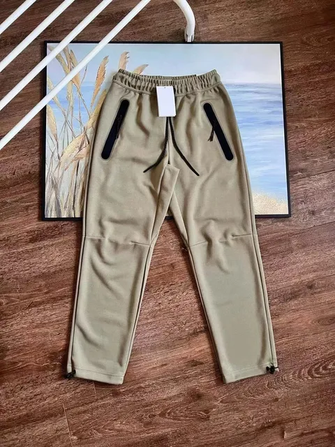 Nike Tech Fleece Joggers Olive Beige