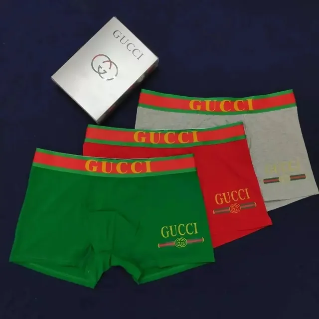 Gucci Boxer Briefs GG Web Logo