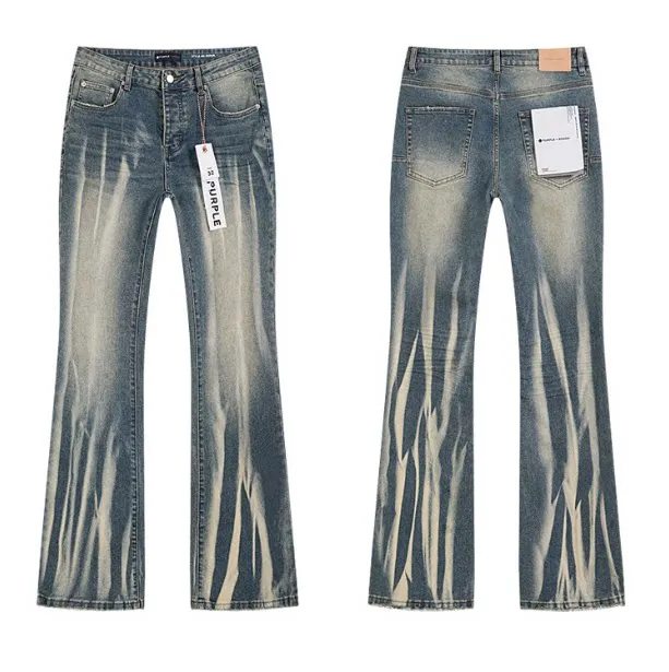Levi's 501 Flare Acid Wash Distressed