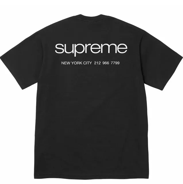 Supreme T-Shirt New York City Phone Number