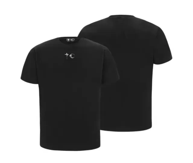 Chrome Hearts T-Shirt Moon and Cross Logo