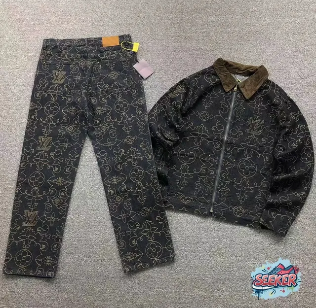 Louis Vuitton Monogram Denim Set