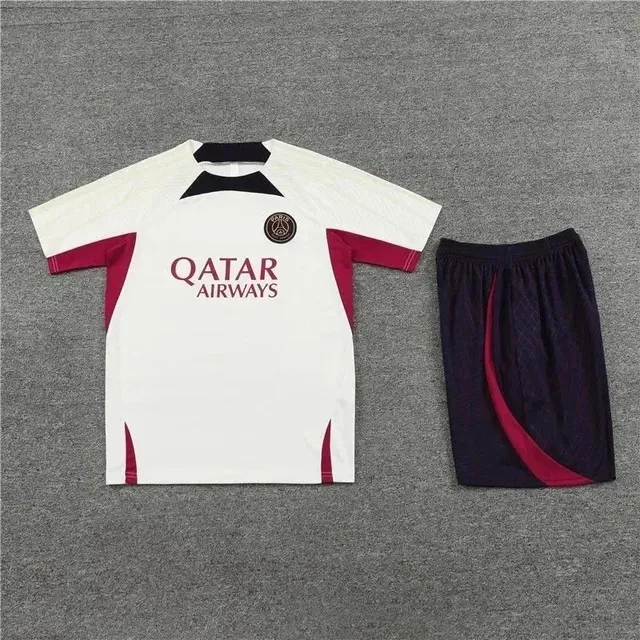Paris Saint-Germain × Adidas Home Kit Qatar Airways Sponsor