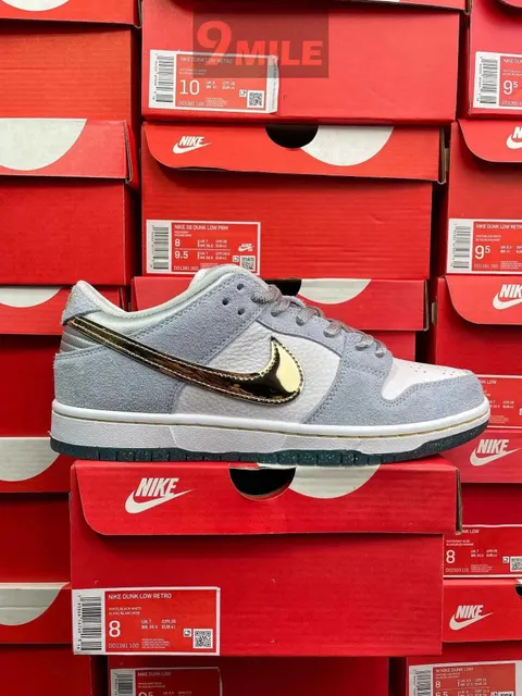 Nike SB Dunk Low PRM Red/Grey
