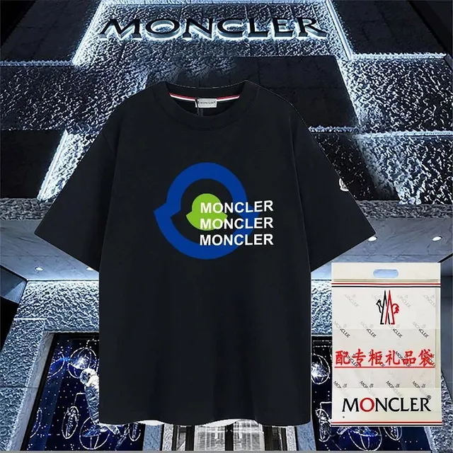 Graphic T-Shirt Triple Moncler Logo