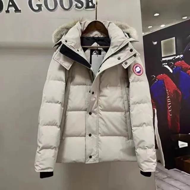 Canada Goose Expedition Parka White