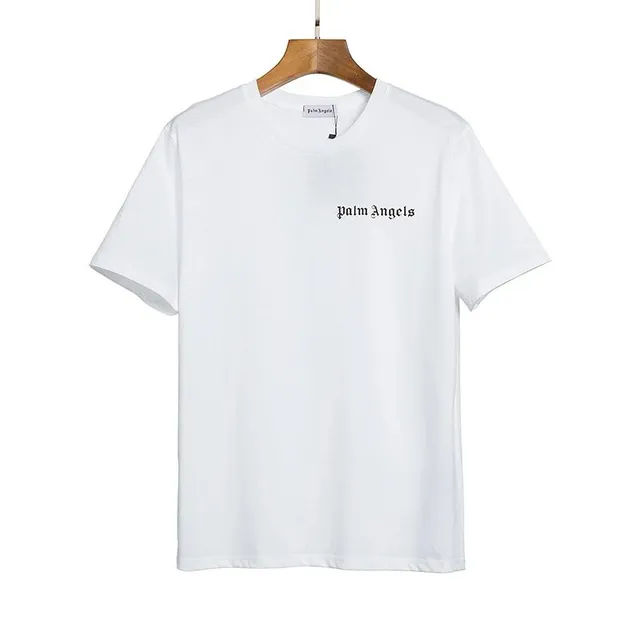 Palm Angels Logo Tee Black Script Logo