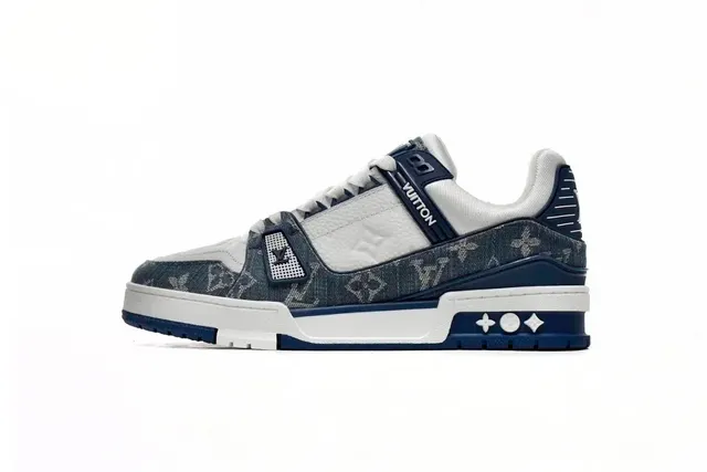 Louis Vuitton LV Trainer Monogram Denim