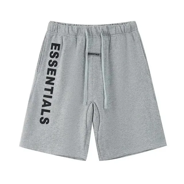 Fear of God Essentials Logo Shorts Vertical Print