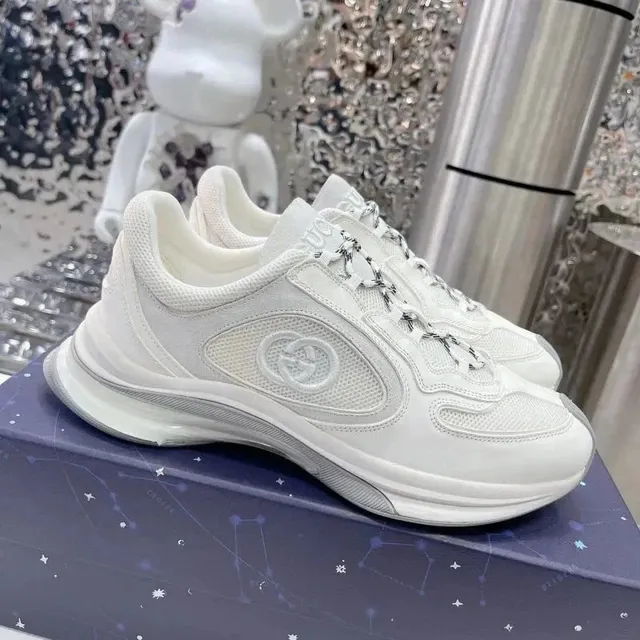 Gucci GG Marmont Sneaker Triple White